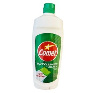 Comet Soft Cleanser with Bleach‎ Scratch Free Liquid Cream 24 oz Bottle